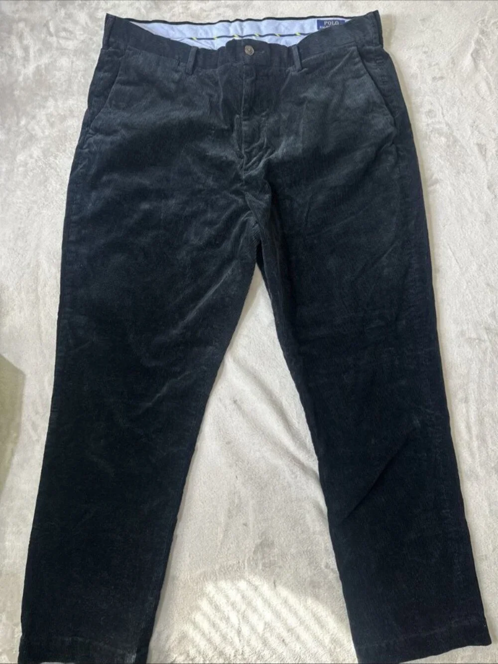Polo Ralph Lauren stretch corduroy pants men’s 40x34 black straight leg